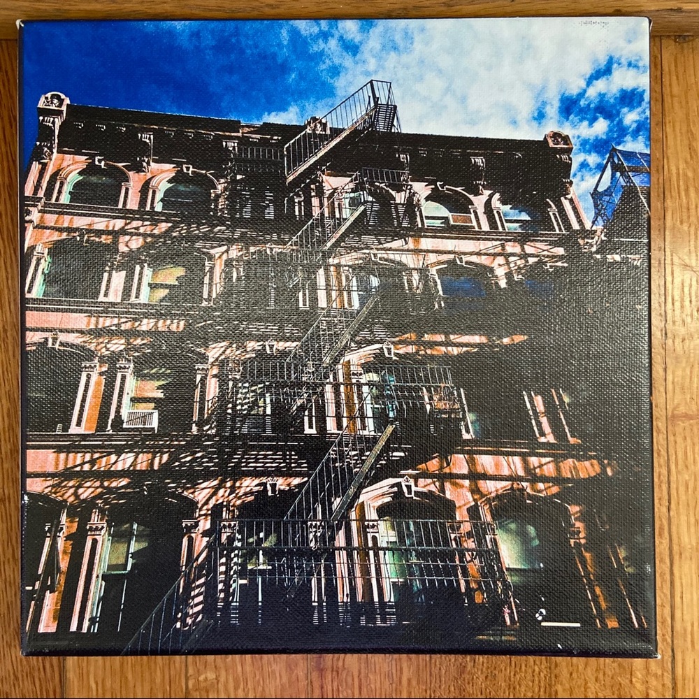 FIRE ESCAPE – New York, NY – 8x8 photo on canvas
